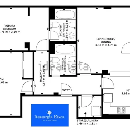 Apartmán Casa Del Faro - Itsasargia Etxea *